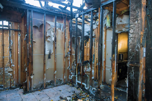 Professional Emergency Fire Cleanup technician working in Maple Plain, MN